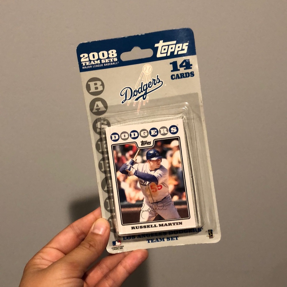 Topps 2008 Team Sets Los Angeles Dodgers Baseball Cards